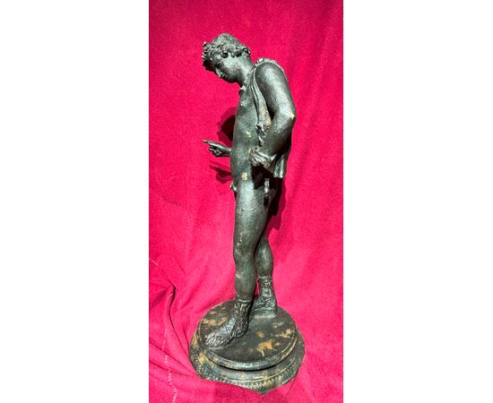 Narciso - scultura in bronzo - h cm 65