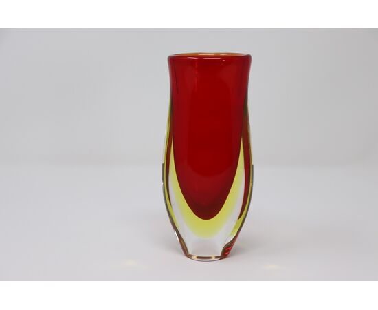 Vaso in vetro artistico sommerso, Murano anni '60 PREZZO TRATTABILE