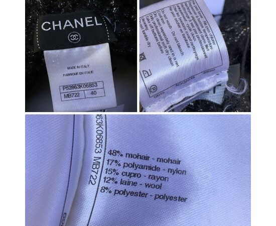 CHANEL Maglione in Lana Col. Nero 44