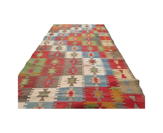 Parte di antico kilim Turco  - n. 271 -