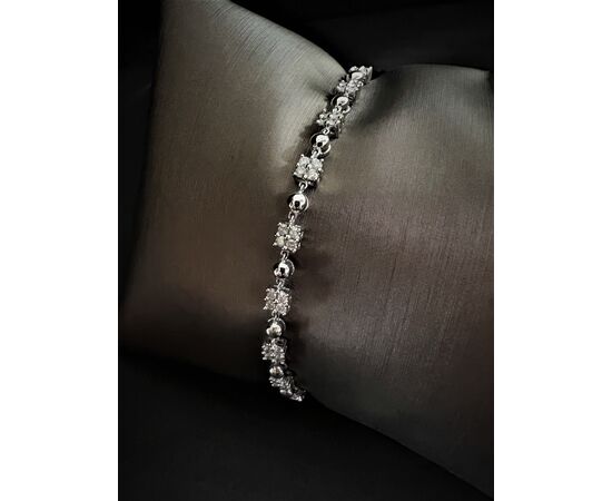 Bracciale  con   Diamanti   1  ct.