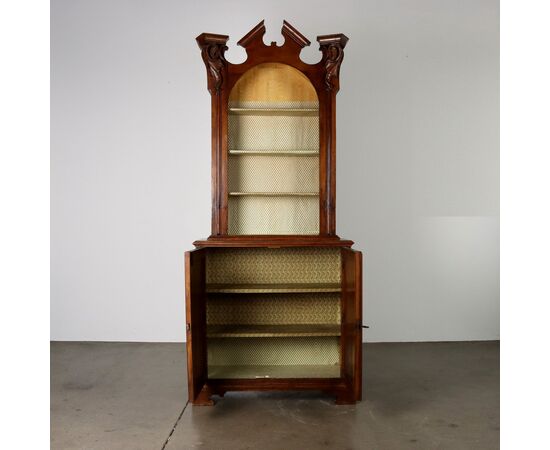 Credenza in Noce Fine XX Secolo Libreria