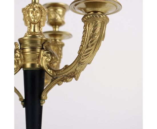 Coppia di Candelabri Albert Marionnet Paris Francia XX Secolo