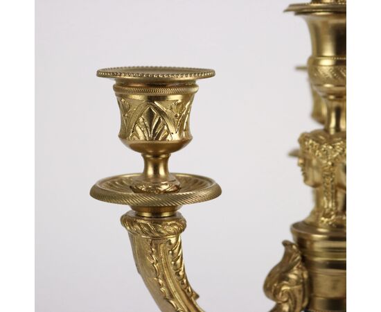 Coppia di Candelabri Albert Marionnet Paris Francia XX Secolo