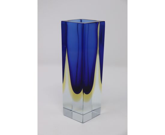 Vaso blu piccole dimensioni Murano anni '70 PREZZO TRATTABILE