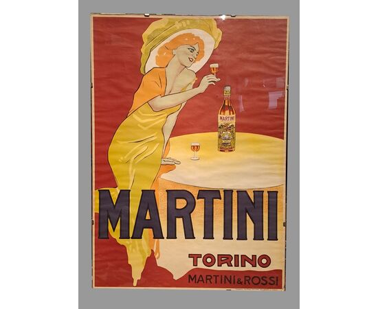 MANIFESTO MARTINI - ITALIA- ANNI '50