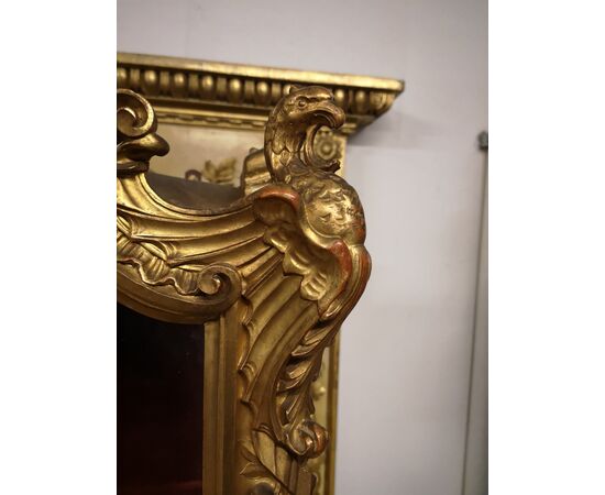 Case in gilded wood     