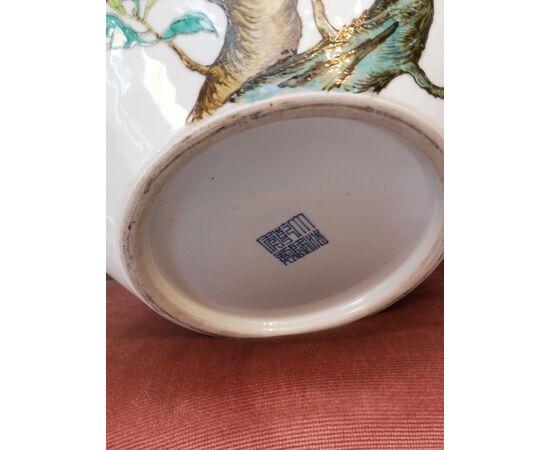 Grande vaso in porcellana , Cina 