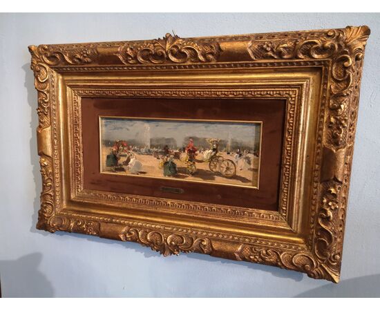 Emma Ciardi, Parisian landscape     