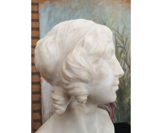 Scultura mezzobusto di Favilli Fausto 