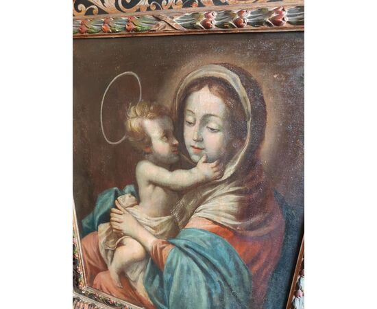 Dipinto, Madonna con bambino, epoca: XVIII secolo