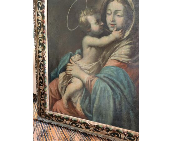Dipinto, Madonna con bambino, epoca: XVIII secolo