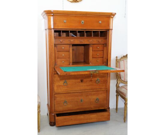 Secretaire in ciliegio di origina italiana primi 800