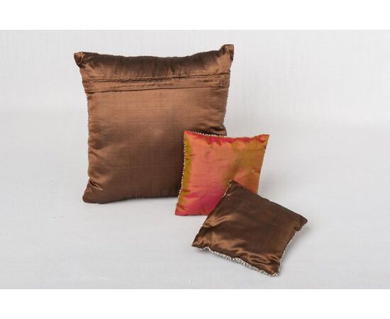 Small sequin pillows set - B / 1415-16-17.     