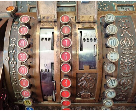 Registratore di cassa "National" Vintage