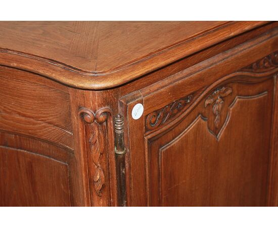 Credenza francese 2porte con cassetti di fine 1800 stile Provenzale in legno di rovere