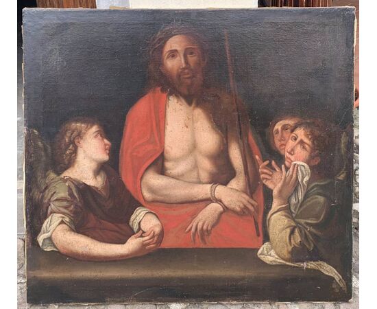 Pittore italiano (XVII sec.) - Ecce Homo.