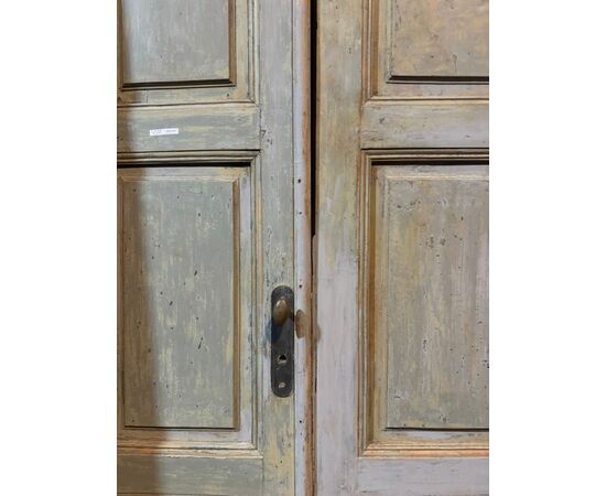 PTS875 - N. 11 Porte in legno laccato, luce cm L 115 x H 250