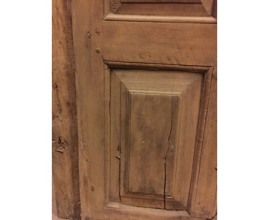  PTIR472 - Porta in legno, epoca '800, luce cm L 76 x H 179 