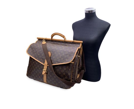 LOUIS VUITTON Borsa da Viaggio Vintage in Tela Col. Marrone Chasse L