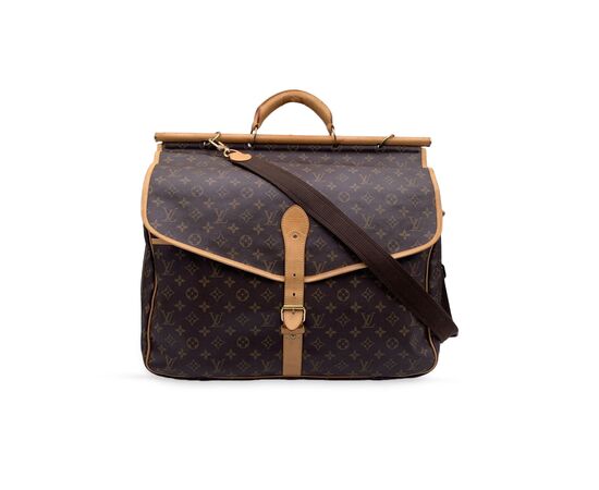 LOUIS VUITTON Borsa da Viaggio Vintage in Tela Col. Marrone Chasse L