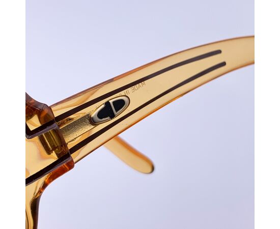 CHRISTIAN DIOR Occhiali da Sole Vintage in Acetato Col. Arancione 2040 -10