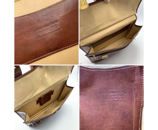 OTHER BRAND Borsa Ventiquattrore in Pelle Col. Marrone L