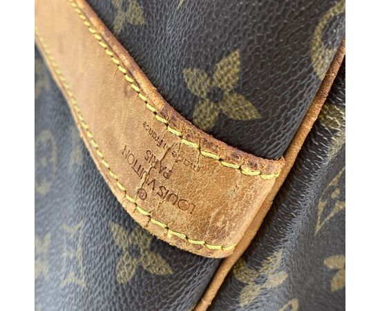 LOUIS VUITTON Borsa da Viaggio in Tela Col. Marrone Keepall L