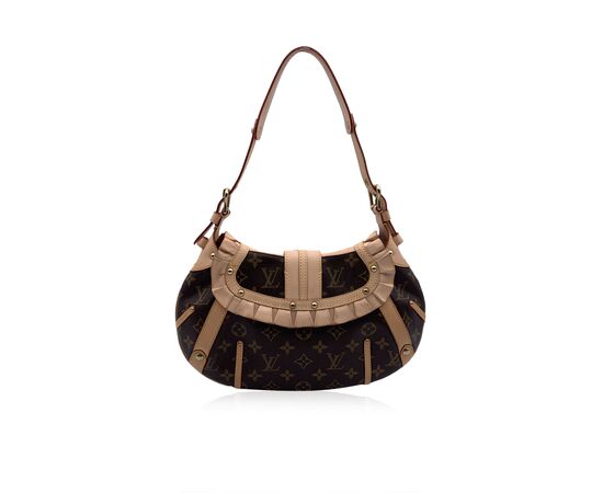 LOUIS VUITTON Borsa a Tracolla in Tela Col. Marrone Leonor S