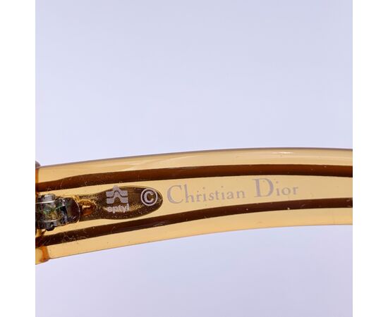 CHRISTIAN DIOR Occhiali da Sole Vintage in Acetato Col. Arancione 2040 -10