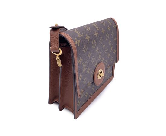 LOUIS VUITTON Borsa a Tracolla Vintage in Tela Col. Marrone Raspail M