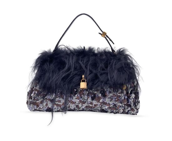 MARC JACOBS Borsa a Mano in Pelle Col. Nero Gilda M