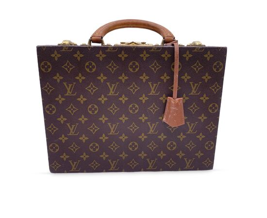 LOUIS VUITTON Borsa da Viaggio in Tela Col. Marrone Boite Bijoux M