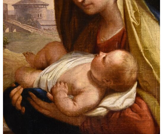 Carlo Maratta (Camerano 1625 – Roma, 1713) Vergine con Bambino