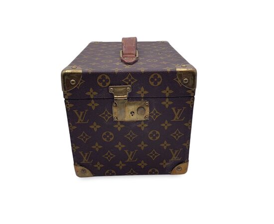 LOUIS VUITTON Borsa da Viaggio Vintage in Tela Col. Marrone Boite Flacons M