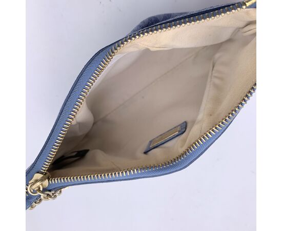 FENDI Borsa a Mano in Tela Col. Blu S