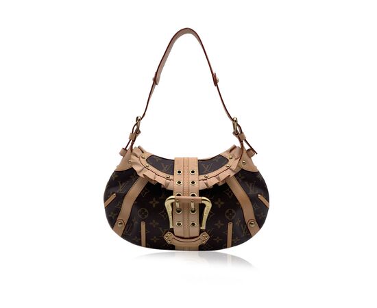 LOUIS VUITTON Borsa a Tracolla in Tela Col. Marrone Leonor S