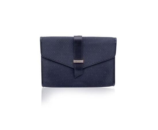 YVES SAINT LAURENT Pochette Vintage in Tela Col. Nero S