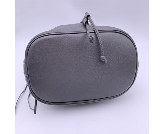 BALENCIAGA Borsa a Tracolla in Pelle Col. Grigio Papier Plate M