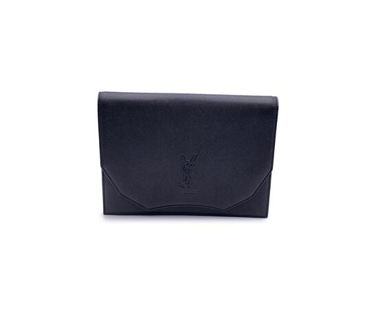 YVES SAINT LAURENT Pochette Vintage in Pelle Col. Nero S