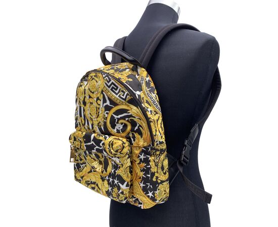 VERSACE Zaino in Tela Col. Multicolore - S