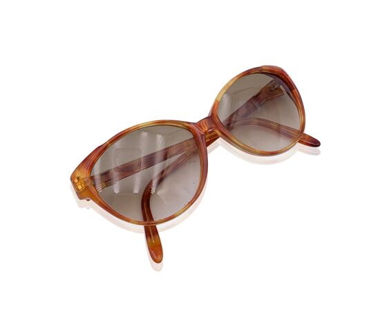 YVES SAINT LAURENT Occhiali da Sole Vintage in Acetato Col. Marrone Tohas