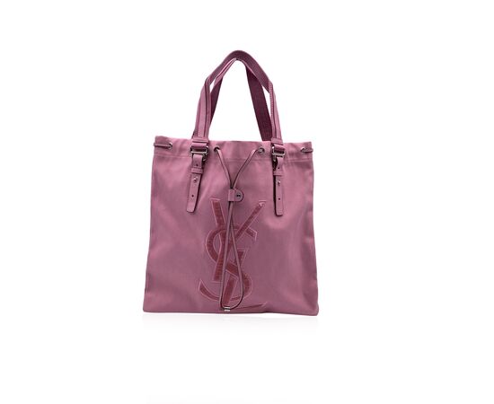 YVES SAINT LAURENT Borsa Shopper in Tela Col. Rosa Kahala M