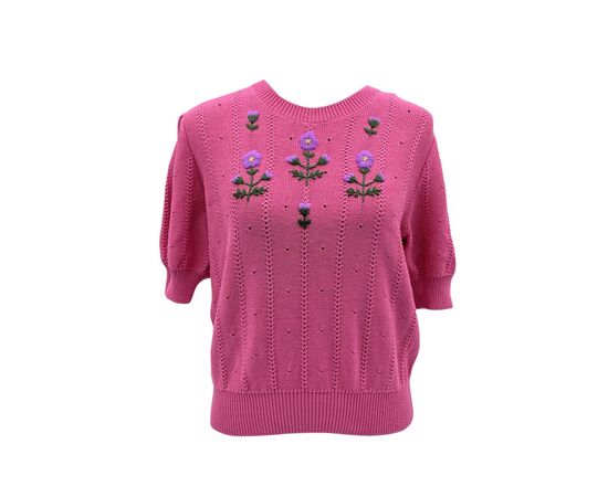 GUCCI Maglione in Cotone Col. Rosa - 46