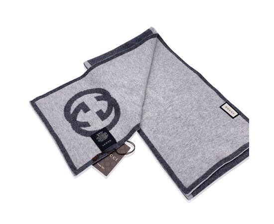 GUCCI Foulard in Cashmere Col. Grigio