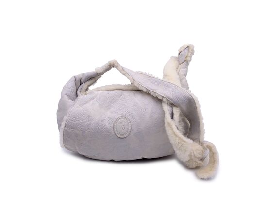 TRUSSARDI Borsa a Tracolla Vintage in Pelle Col. Grigio M