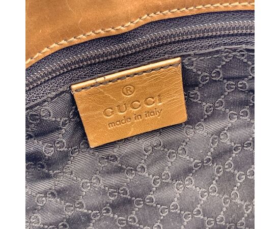 GUCCI Borsa Hobo in Pelle Col. Beige Jackie M