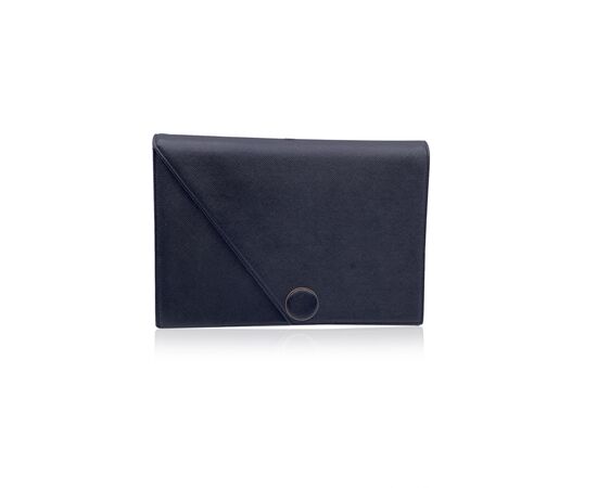 YVES SAINT LAURENT Pochette Vintage in Camoscio Col. Nero S