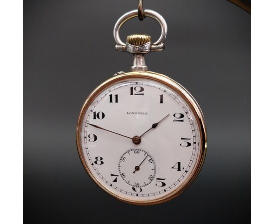 Orologio da tasca Longines epoca Art Nouveau 