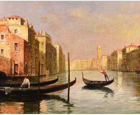 Veduta di Venezia con il Canal Grande, Antoine Bouvard, detto Marc Aldine (L’Isere 1875 - Parigi 1957)